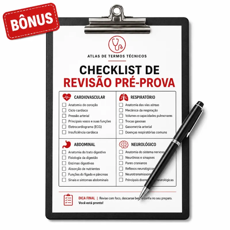 Checklist de Revisão Pré-Prova/OSCE