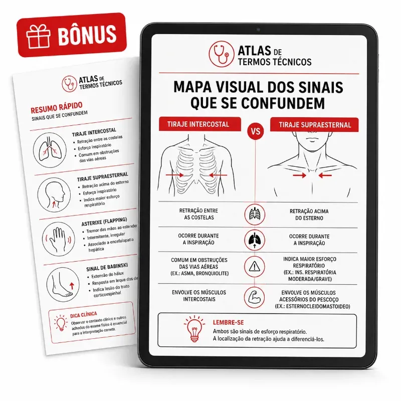 Mapa Visual dos Sinais Que Se Confundem
